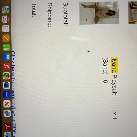 ILYANA playsuit from Mura boutique - Picture 4 of 4